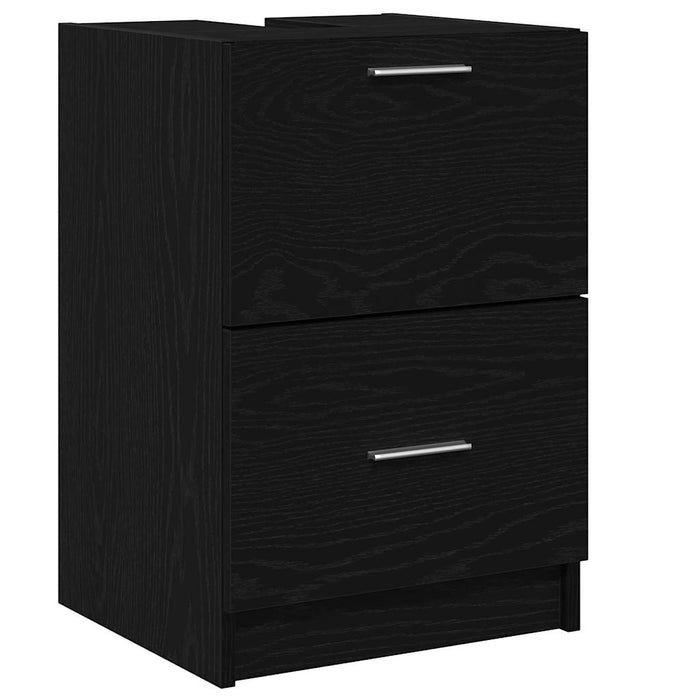 Dulap de Baie cu ușă Stejar Negru 40 x 37 x 59 cm Lemn compozit - WALTI WALTI