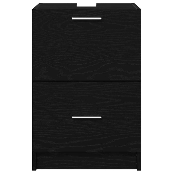 Dulap de Baie cu ușă Stejar Negru 40 x 37 x 59 cm Lemn compozit - WALTI WALTI