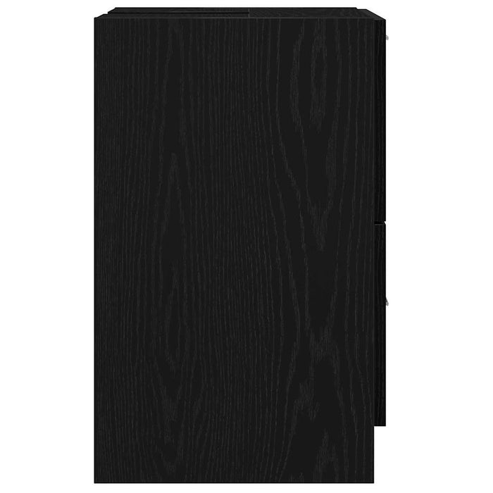 Dulap de Baie cu ușă Stejar Negru 40 x 37 x 59 cm Lemn compozit - WALTI WALTI