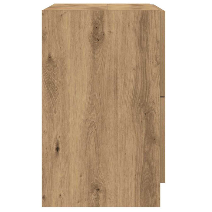 Dulap de Baie Stejar Artizanal 59 x 37 x 59 cm Lemn compozit - WALTI WALTI