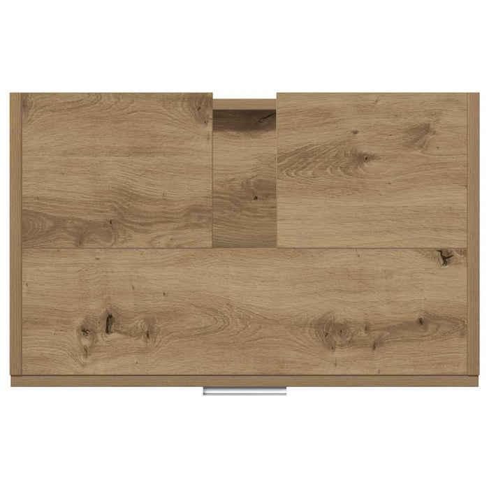 Dulap de Baie Stejar Artizanal 59 x 37 x 59 cm Lemn compozit - WALTI WALTI