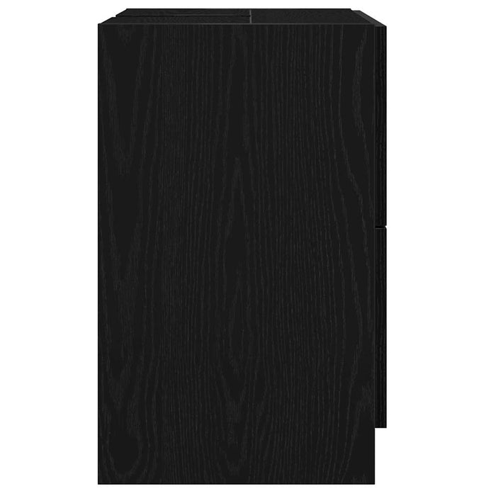 Dulap de Baie cu ușă Stejar Negru 59 x 37 x 59 cm Lemn compozit - WALTI WALTI