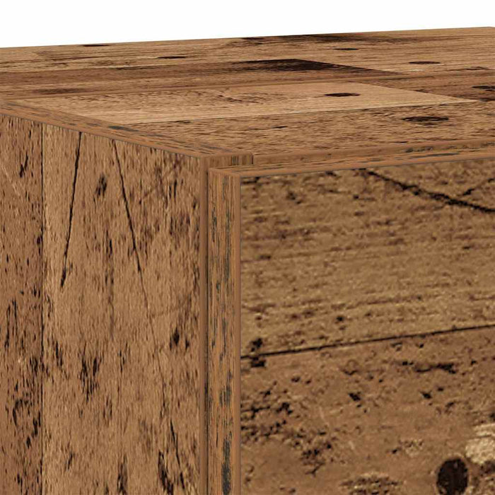 Dulap de Baie cu raft Lemn Vechi 78 x 37 x 59 cm Lemn compozit - WALTI WALTI