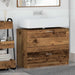 Dulap de Baie cu raft Lemn Vechi 78 x 37 x 59 cm Lemn compozit - WALTI WALTI