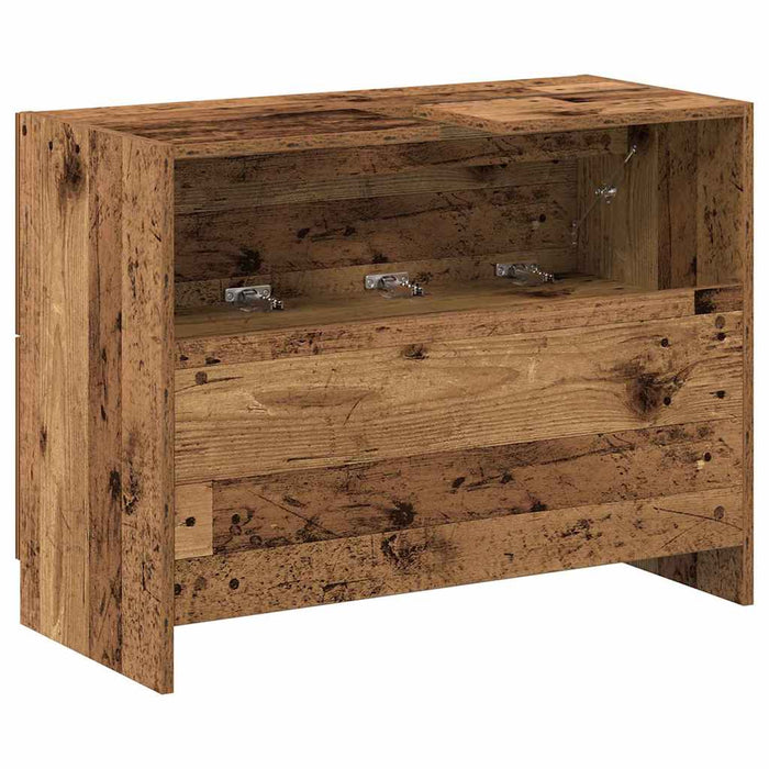 Dulap de Baie cu raft Lemn Vechi 78 x 37 x 59 cm Lemn compozit - WALTI WALTI