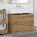 Dulap de Baie Stejar Artizanal 78 x 37 x 59 cm Lemn compozit - WALTI WALTI