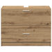 Dulap de Baie Stejar Artizanal 78 x 37 x 59 cm Lemn compozit - WALTI WALTI