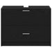 Dulap de Baie cu ușă Stejar Negru 78 x 37 x 59 cm Lemn compozit - WALTI WALTI