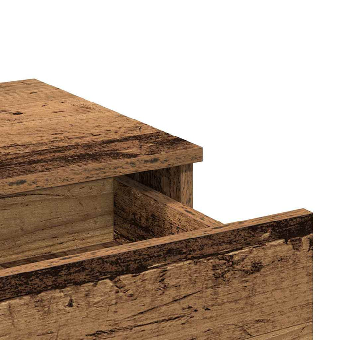 Masă de Toaletă Lemn Vechi 100 x 40 x 130 cm Lemn compozit - WALTI WALTI