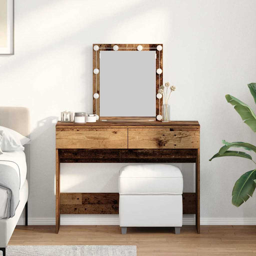 Masă de Toaletă Lemn Vechi 100 x 40 x 130 cm Lemn compozit - WALTI WALTI