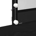 Masă de Toaletă Stejar negru 100 x 40 x 130 cm Lemn compozit - WALTI WALTI