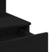 Masă de Machiaj Stejar Negru 100 x 40 x 130 cm Lemn compozit - WALTI WALTI