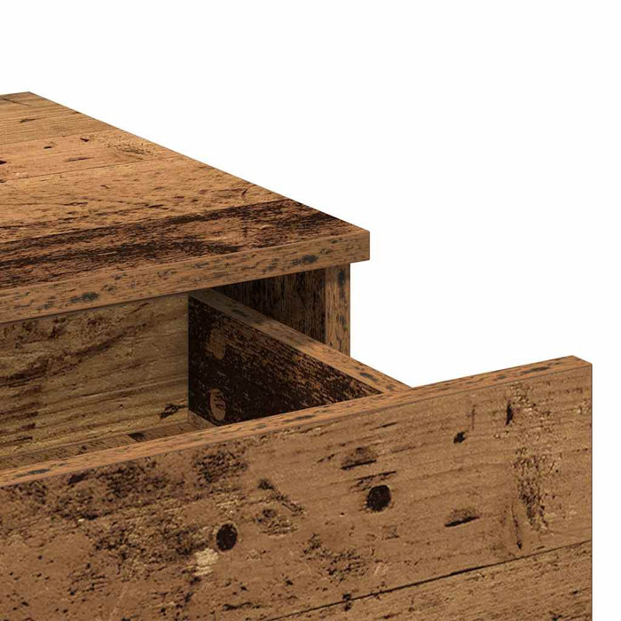 Masă de toaletă Lemn Vechi 100 x 40 x 120 cm Lemn compozit - WALTI WALTI