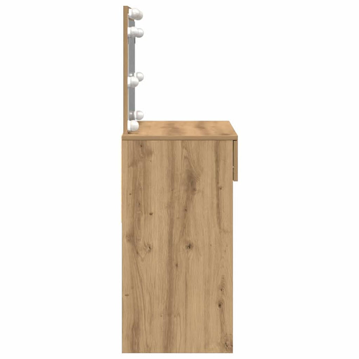 Masă de Machiaj cu sertar Stejar Artizanal 100 x 40 x 120 cm - WALTI WALTI
