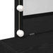 Masă de toaletă Stejar negru 100 x 40 x 120 cm Lemn compozit - WALTI WALTI