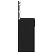 Masă de toaletă Stejar negru 100 x 40 x 120 cm Lemn compozit - WALTI WALTI