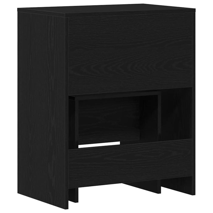 Masă de Toaletă Stejar negru 60 x 40 x 75 cm Lemn compozit - WALTI WALTI