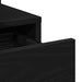 Măsuță de toaletă Stejar negru 80 x 35 x 132 cm Lemn compozit - WALTI WALTI