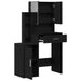 Măsuță de toaletă Stejar negru 80 x 35 x 132 cm Lemn compozit - WALTI WALTI