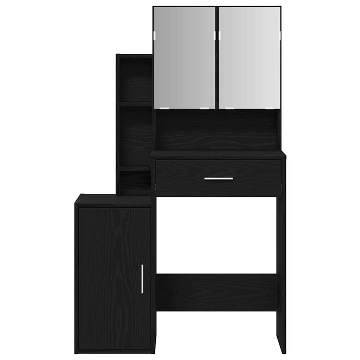 Măsuță de toaletă Stejar negru 80 x 35 x 132 cm Lemn compozit - WALTI WALTI