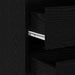 Dulap cu sertare cu sertar Negru 61 x 41 x 58 cm Lemn compozit - WALTI WALTI