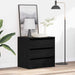 Dulap cu sertare cu sertar Negru 61 x 41 x 58 cm Lemn compozit - WALTI WALTI