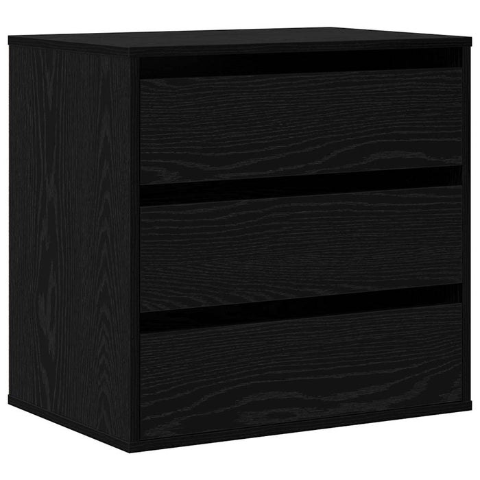 Dulap cu sertare cu sertar Negru 61 x 41 x 58 cm Lemn compozit - WALTI WALTI