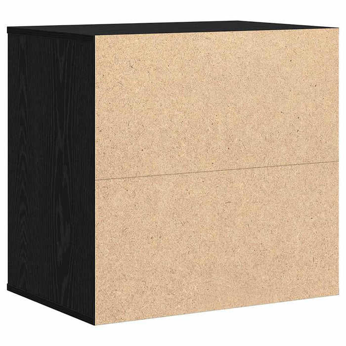 Dulap cu sertare cu sertar Negru 61 x 41 x 58 cm Lemn compozit - WALTI WALTI
