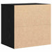 Dulap cu sertare cu sertar Negru 61 x 41 x 58 cm Lemn compozit - WALTI WALTI