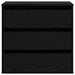 Dulap cu sertare cu sertar Negru 61 x 41 x 58 cm Lemn compozit - WALTI WALTI