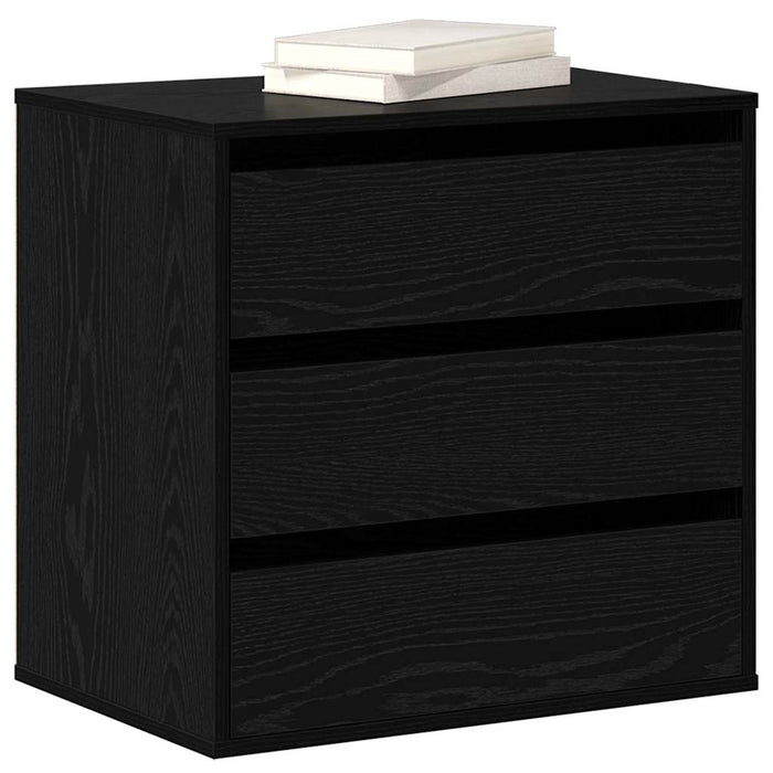 Dulap cu sertare cu sertar Negru 61 x 41 x 58 cm Lemn compozit - WALTI WALTI