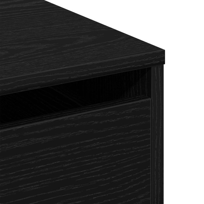 Dulap cu sertare cu sertar Negru 80 x 41 x 58 cm Lemn compozit - WALTI WALTI