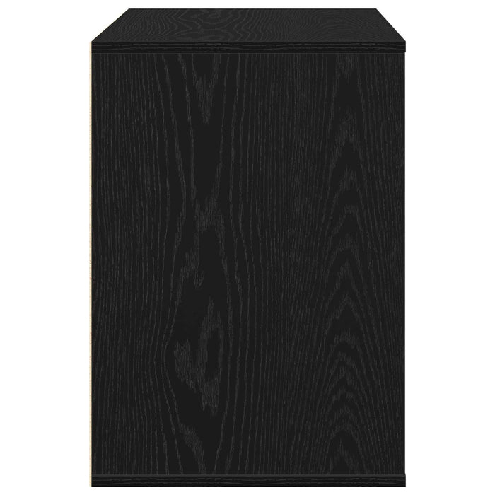 Dulap cu sertare cu sertar Negru 80 x 41 x 58 cm Lemn compozit - WALTI WALTI