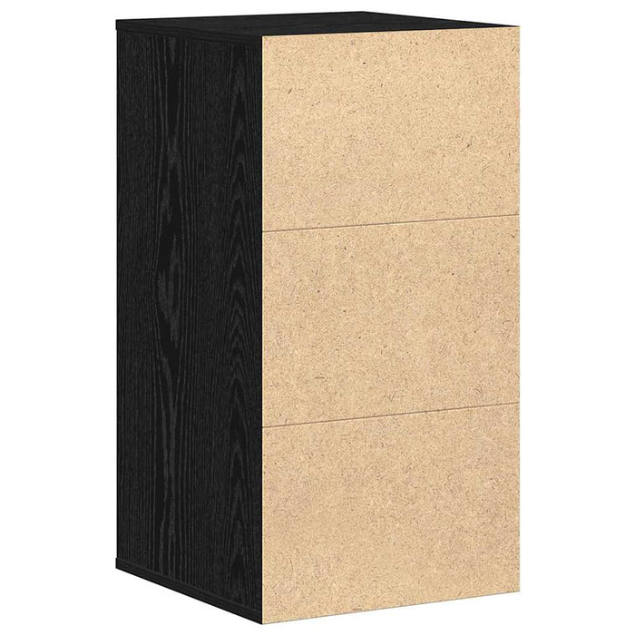 Dulap cu sertare cu sertar Negru 40 x 41 x 76 cm Lemn compozit - WALTI WALTI