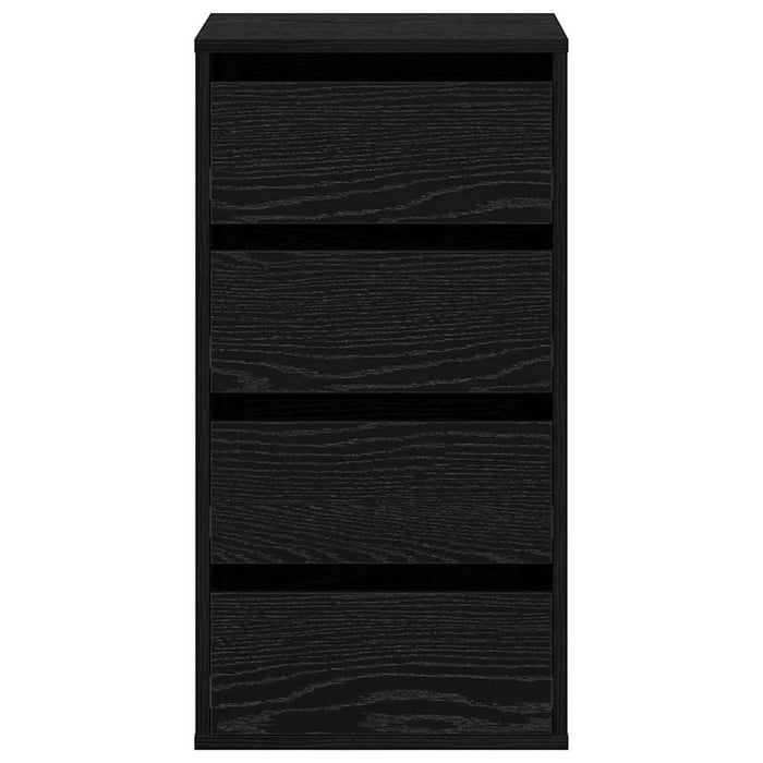 Dulap cu sertare cu sertar Negru 40 x 41 x 76 cm Lemn compozit - WALTI WALTI