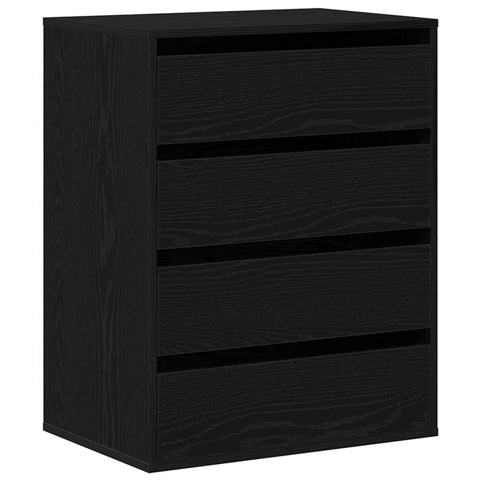 Dulap cu sertare cu sertar Negru 60 x 41 x 76 cm Lemn compozit - WALTI WALTI