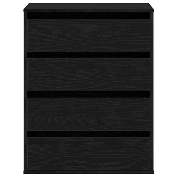 Dulap cu sertare cu sertar Negru 60 x 41 x 76 cm Lemn compozit - WALTI WALTI