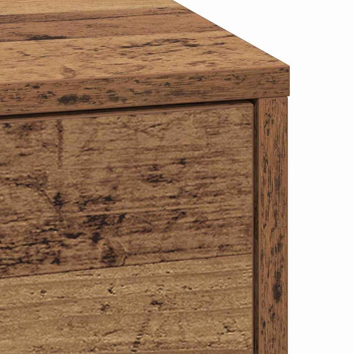 Dulap de noapte Lemn vechi 38 x 34 x 61 cm Lemn compozit - WALTI WALTI