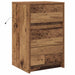 Dulap de noapte Lemn vechi 38 x 34 x 61 cm Lemn compozit - WALTI WALTI