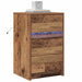 Dulap de noapte Lemn vechi 38 x 34 x 61 cm Lemn compozit - WALTI WALTI