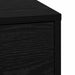 Dulap de noapte Stejar Negru 38 x 34 x 61 cm Lemn compozit - WALTI WALTI