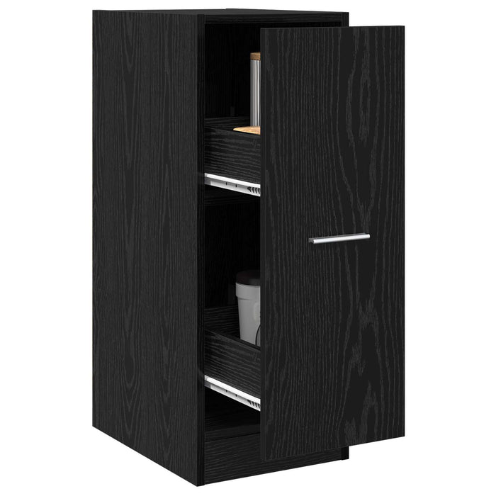 Cabinet de Apotecă Stejar negru 30 x 41 x 77.5 cm Lemn compozit - WALTI WALTI