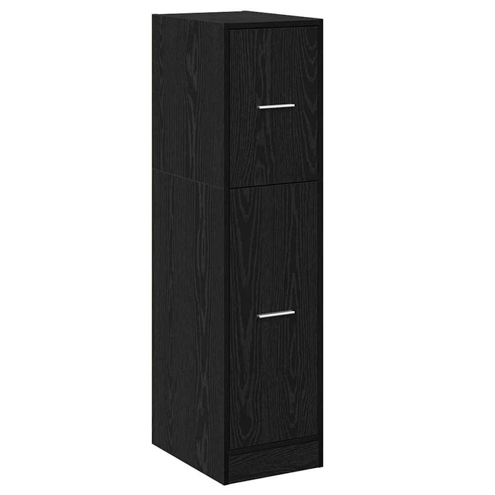 Cabinet de Apotecă Stejar negru 30 x 41 x 118 cm Lemn compozit - WALTI WALTI