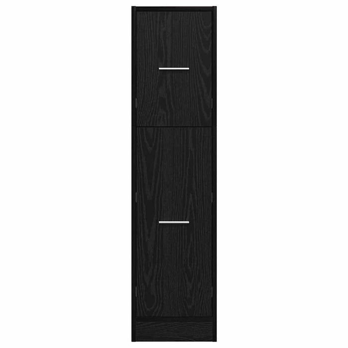 Cabinet de Apotecă Stejar negru 30 x 41 x 118 cm Lemn compozit - WALTI WALTI