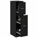 Cabinet de Apotecă Stejar negru 30 x 41 x 118 cm Lemn compozit - WALTI WALTI