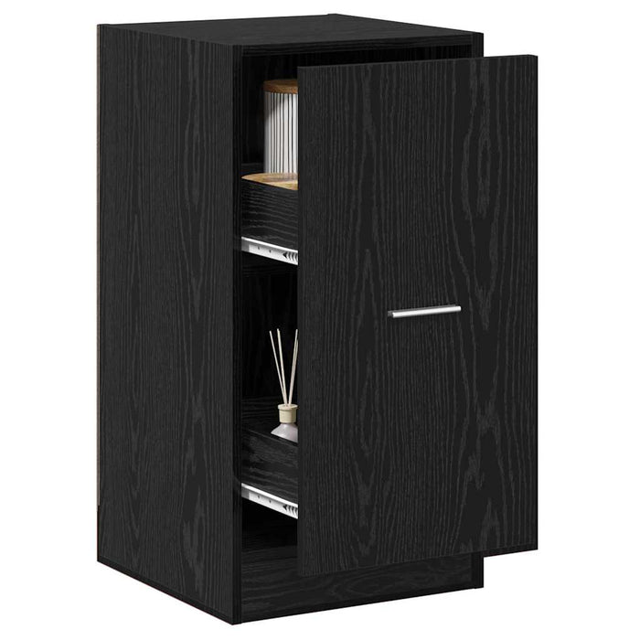 Cabinet de Apotecă Stejar negru 40 x 41 x 77.5 cm Lemn compozit - WALTI WALTI