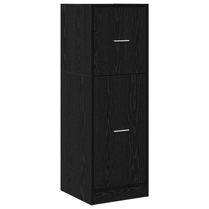 Cabinet de Apotecă Stejar negru 40 x 41 x 118 cm Lemn compozit - WALTI WALTI