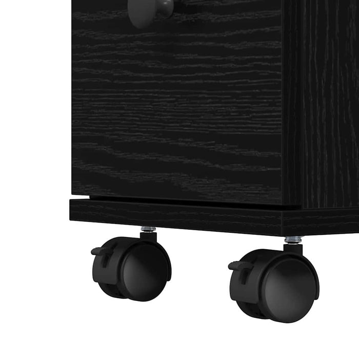 Set de mobilier pentru baie Stejar Negru 33 x 23 x 65 cm - WALTI WALTI