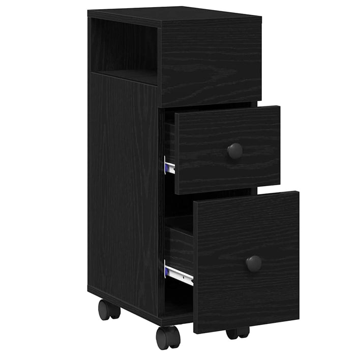 Set de mobilier pentru baie Stejar Negru 33 x 23 x 65 cm - WALTI WALTI