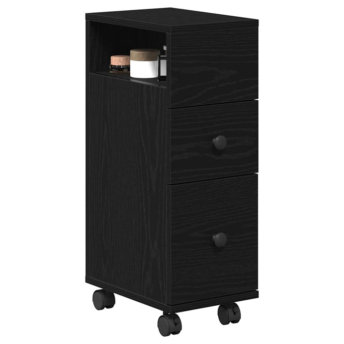 Set de mobilier pentru baie Stejar Negru 33 x 23 x 65 cm - WALTI WALTI